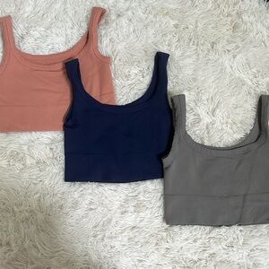 Pack of 3 Rock n Rags Tank Tops.